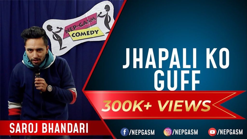 Jhapali Ko Guff Sojho Jhapali 2 Nepali Stand up Comedy Saroj Bhandari Nep Gasm Comedy