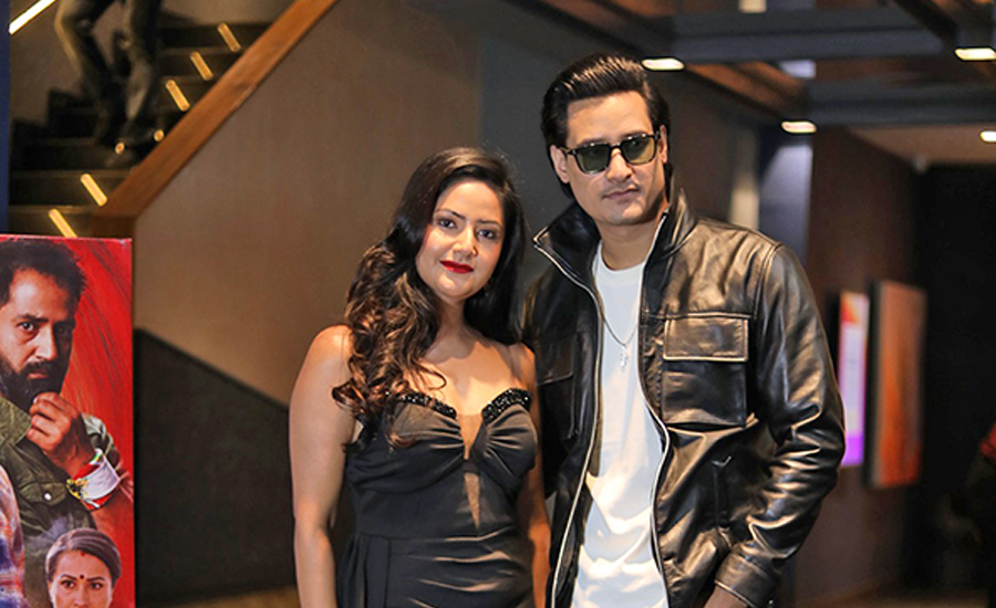 Modibeni Press Meet Barsha Siwakoti and Amar Pratap