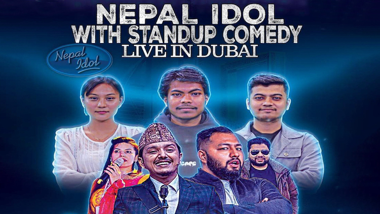 nepal idol with stand up comedy live in dubai 1