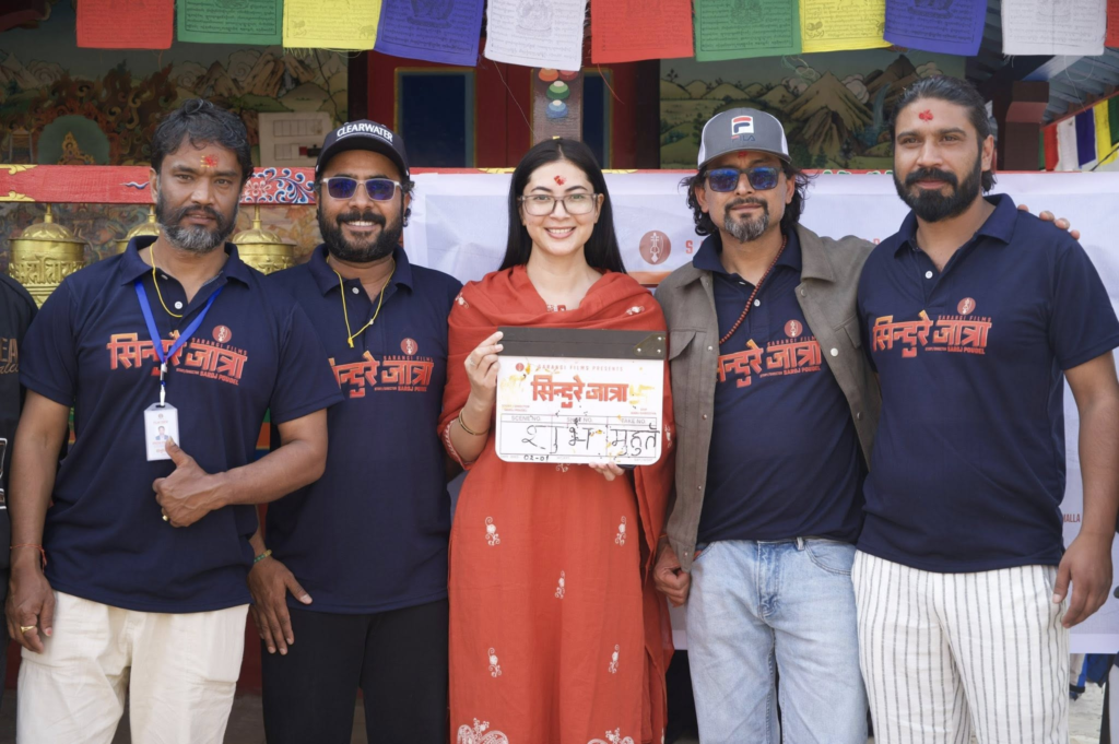 ‘पूर्णबहादुरको सारंगी’ जोडीले पर्वतबाट थाले ‘सिन्दुरे जात्रा’ छायांकन 1 image 3